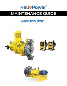 HelioPower Milton Roy Maintenance Guide