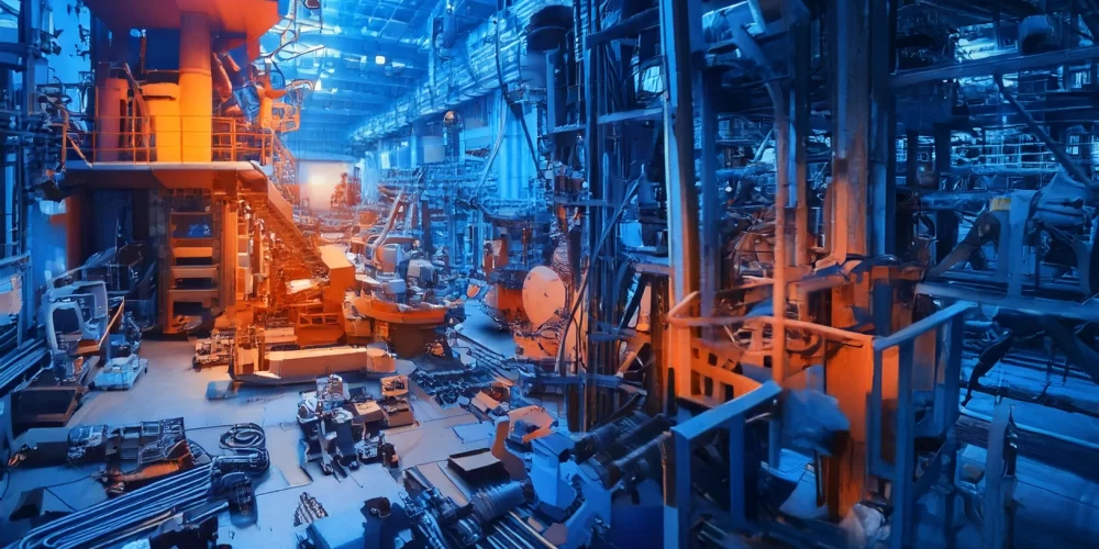 HelioPower Factory Background